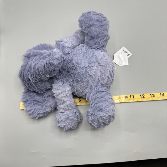 Jellycat Fuddlewuddle Elephant 9" Periwinkle Blue New Tags Authentic US Seller - Picture 8 of 8